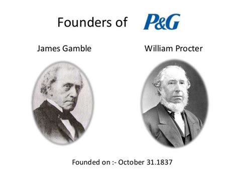 p&g founder